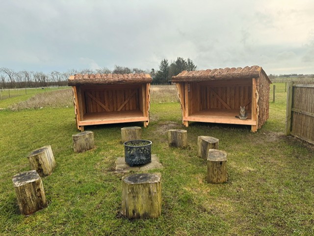 Shelters til overnatning